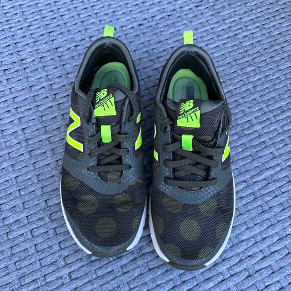 New Balance 711 WX711HD Running Shoes‎ Sneakers Low Top Mesh Black Womens Size 7 - Picture 4 of 12